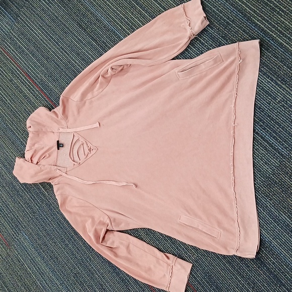 Torrid Pink Side Zip Hoodie Sweatshirt, Size 3x - Picture 4 of 8